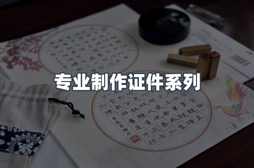 专业制作证件系列